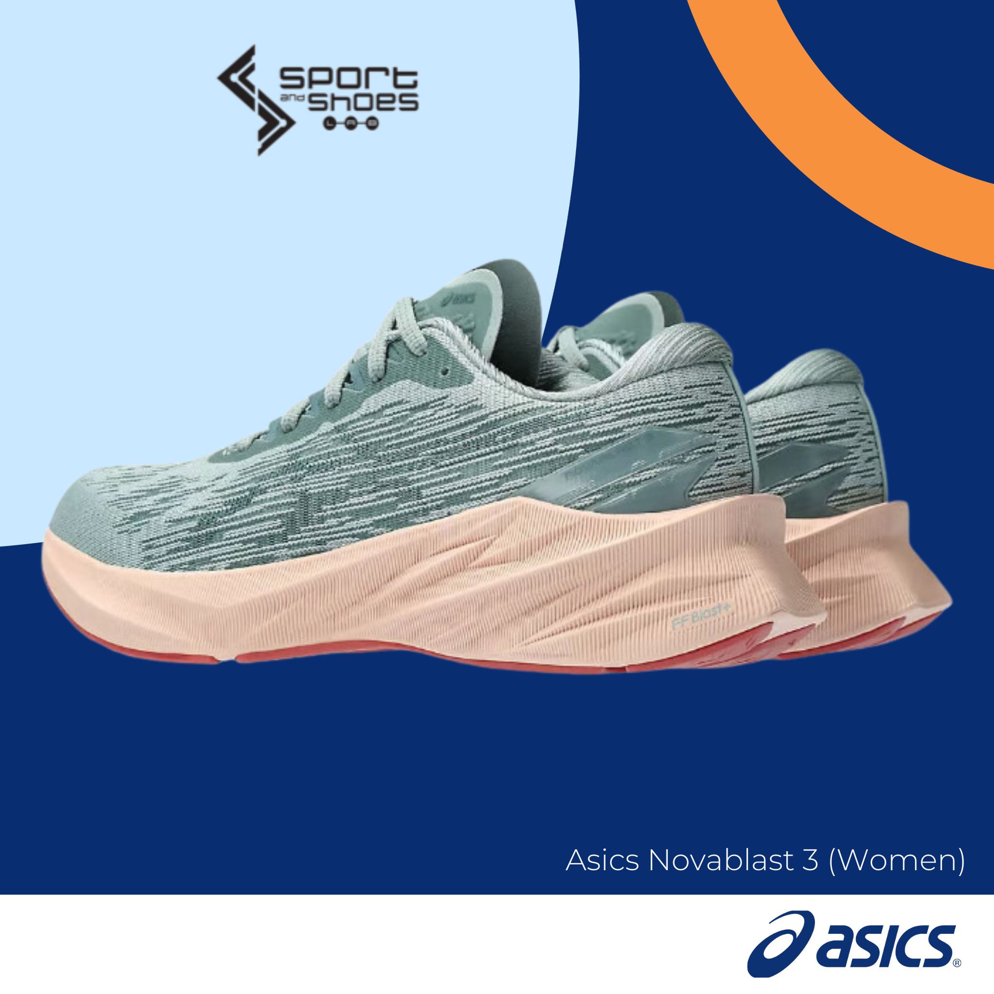 Asics Novablast3 (W) (1012B288-405)